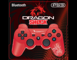 Dragon Shock Bluetooth PS3 Controller Red